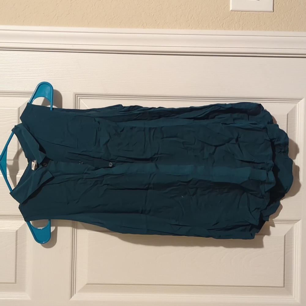 Teal Button Up dress shirt